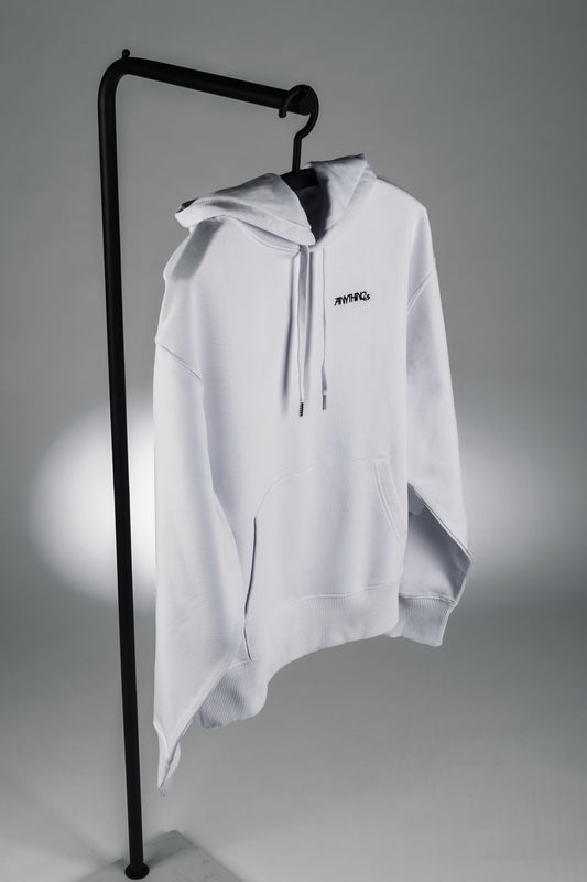 Classic Heavy White Oversized Hoodie