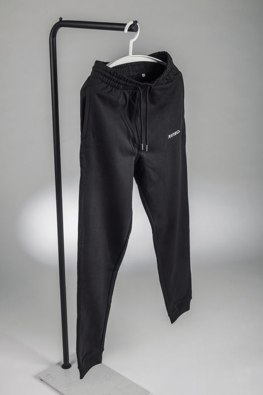 Classic Heavy Black Jogger Pants