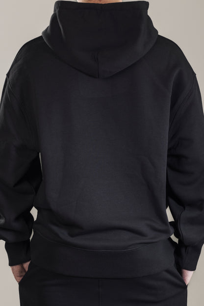 Classic Heavy Black Oversized Hoodie